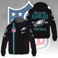 Philadelphia Eagles 3D Windbreaker Jacket – GNE4300