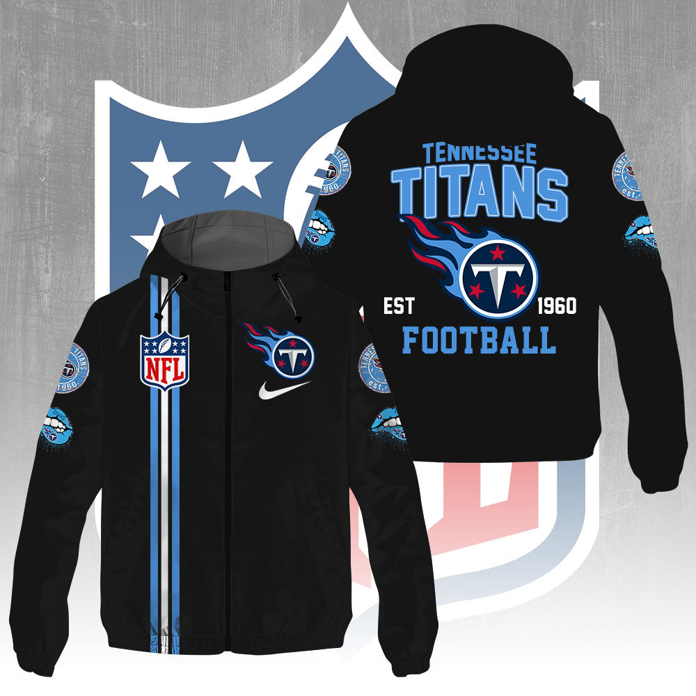 Tennessee Titans 3D Windbreaker Jacket – GNE4309