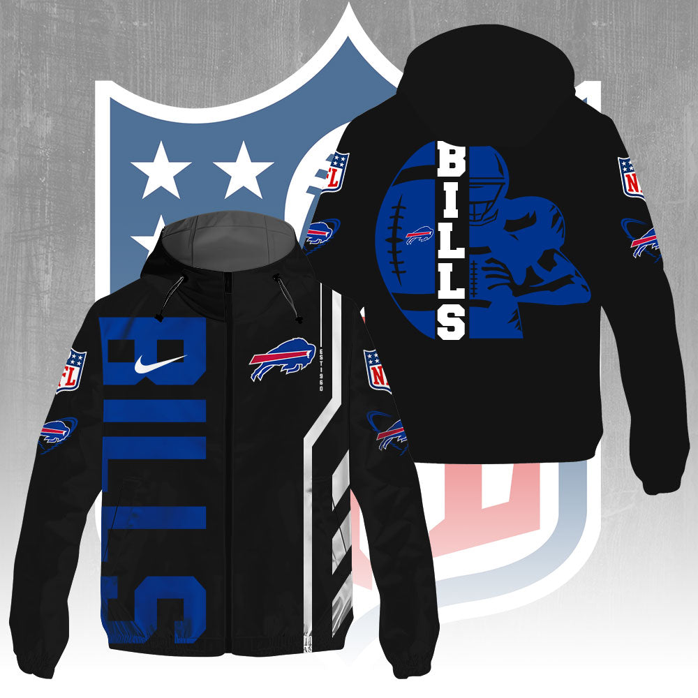 Buffalo Bills 3D Windbreaker Jacket – GNE4349