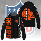 Chicago Bears 3D Windbreaker Jacket – GNE4352