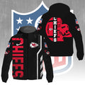Kansas City Chiefs 3D Windbreaker Jacket – GNE4363