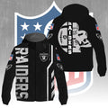 Las Vegas Raiders 3D Windbreaker Jacket – GNE4365