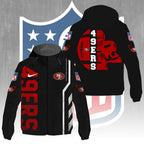 San Francisco 49ers 3D Windbreaker Jacket – GNE4370