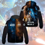 Star Wars 50th Anniversary 2027 3D Windbreaker Jacket – TMTHU1830