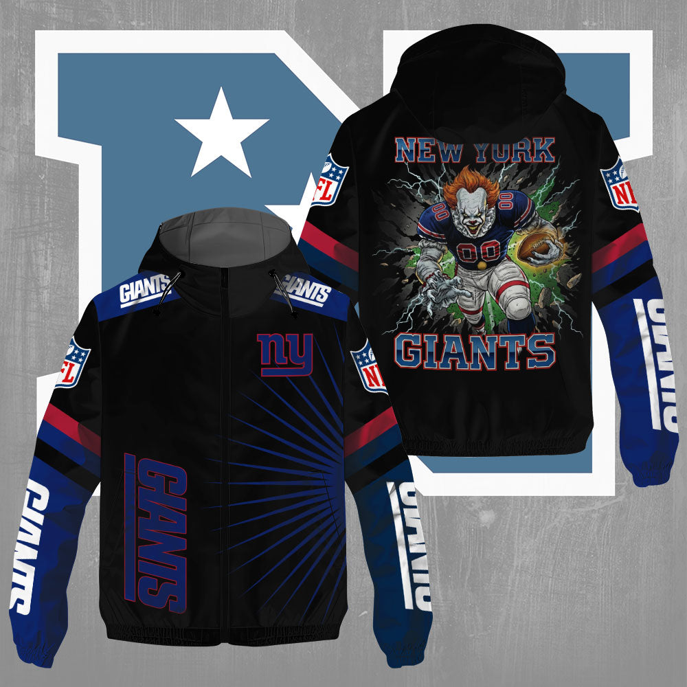 New York Giants x Pennywise 3D Windbreaker Jacket – TMTHU790