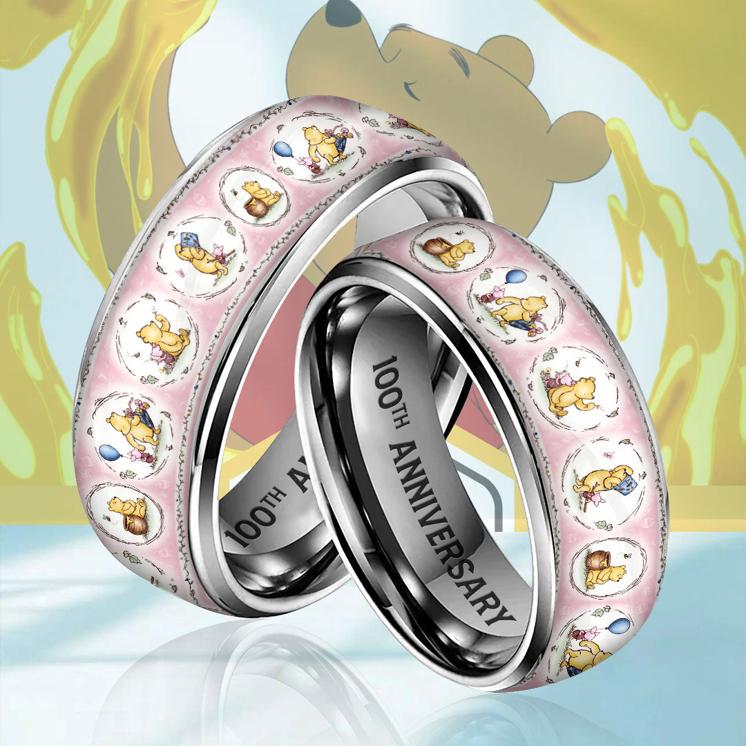 Winnie-the-Pooh 100th Anniversary Custom Alloy Ring – TMTHU6596