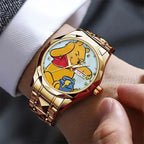 Winnie-the-Pooh 100th Anniversary Alloy Luxury Quartz Watch – TMTHU7659