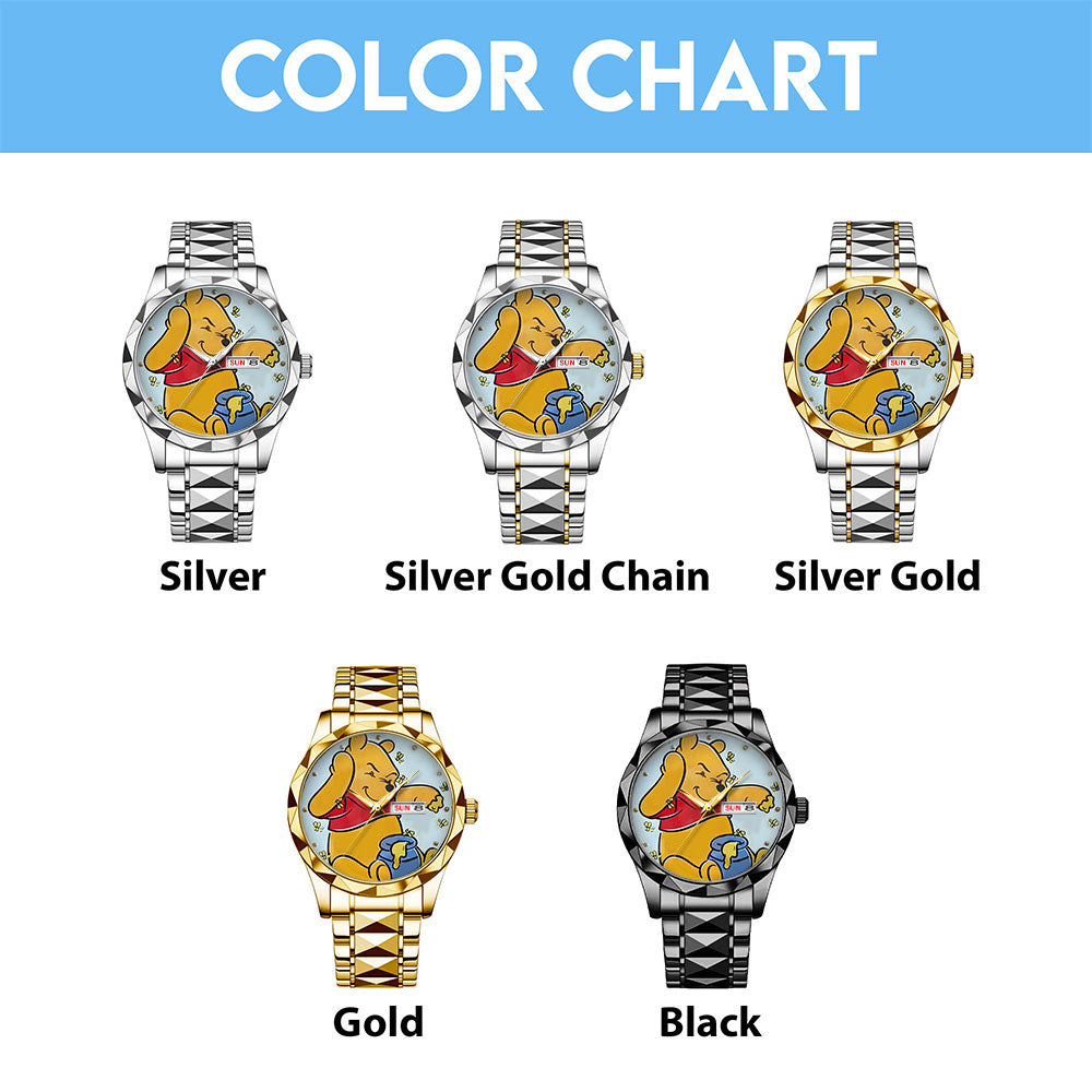 Winnie-the-Pooh 100th Anniversary Alloy Luxury Quartz Watch – TMTHU7659
