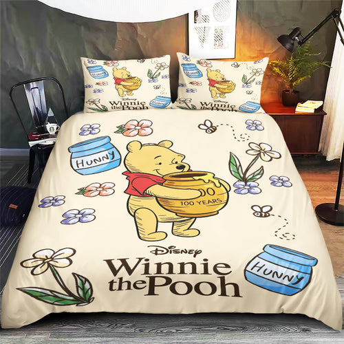 Winnie-the-Pooh 100th Anniversary 3-Piece Duvet Bedding Set – TMTHU7502