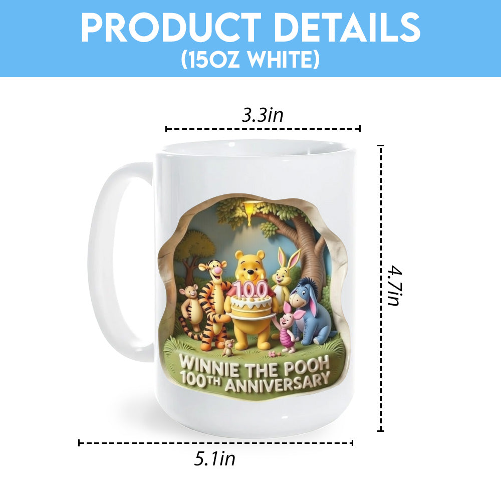 Winnie-the-Pooh 100th Anniversary Ceramic Mug – TMTHU4187