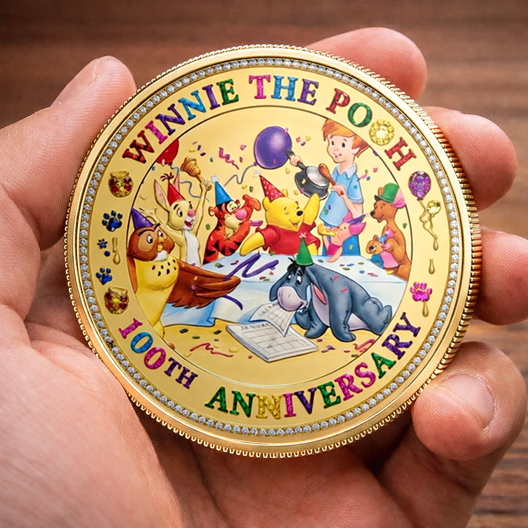 Winnie-the-Pooh 100th Anniversary Commemorative Coin – TMTHU4792