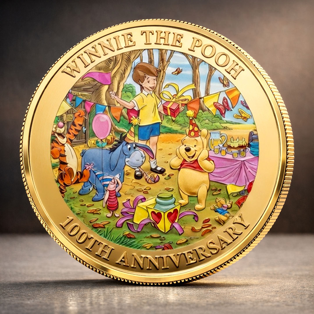 Winnie-the-Pooh 100th Anniversary Commemorative Coin – TMTHU5175