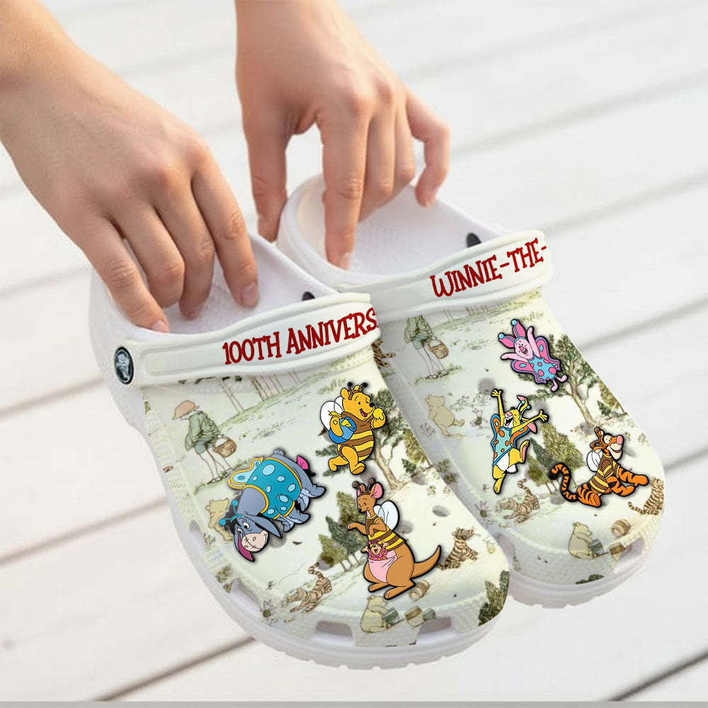 Winnie-the-Pooh 100th Anniversary Custom Clogs – TMTHU4429