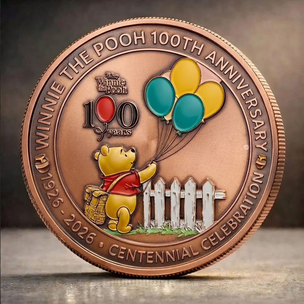 Winnie-the-Pooh 100th Anniversary Commemorative Coin – GNE5588