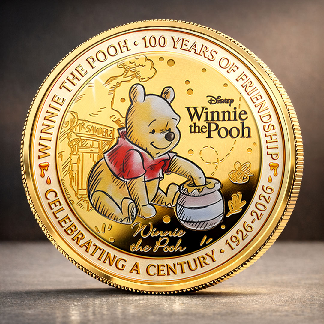 Winnie-the-Pooh 100th Anniversary Commemorative Coin – HOATT16606