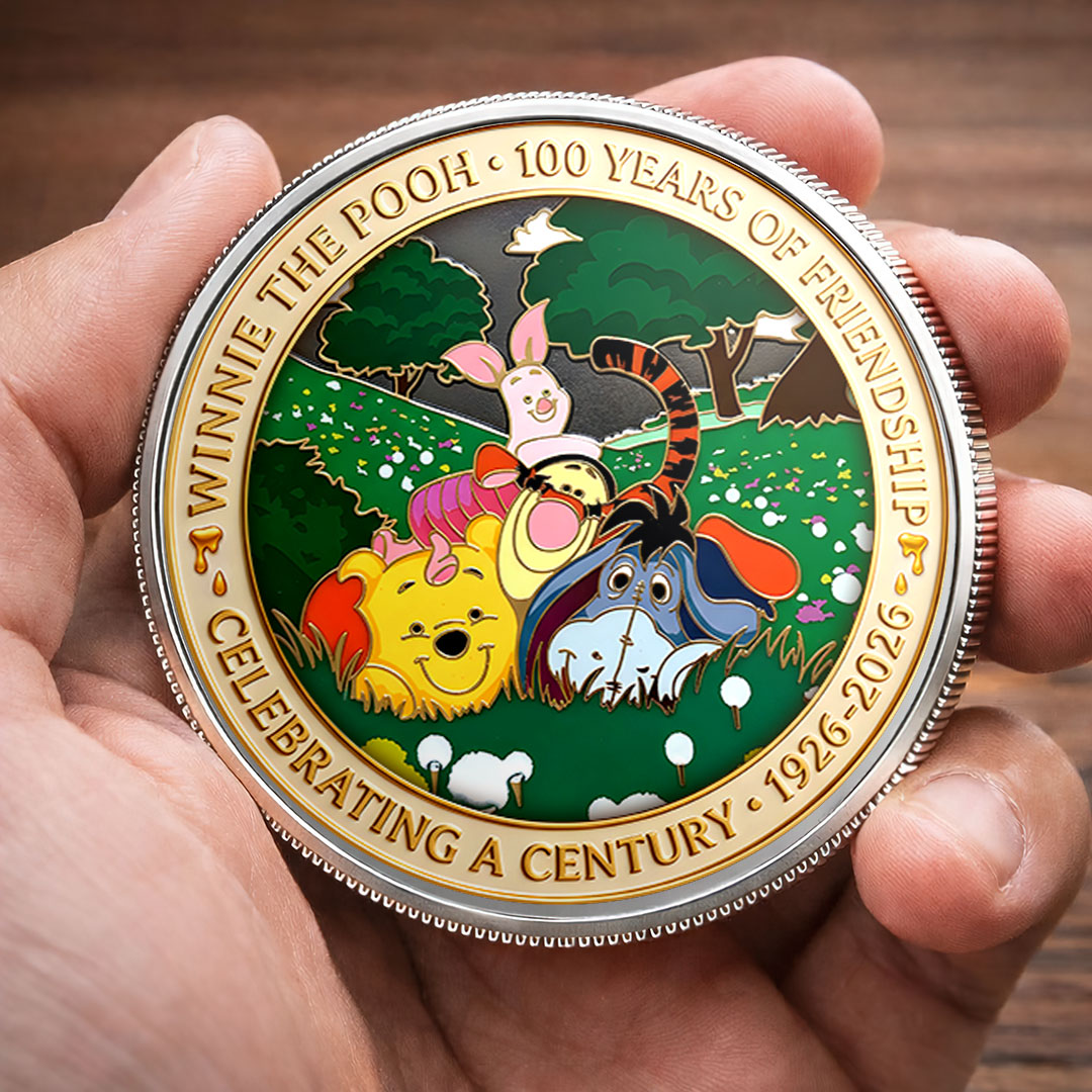 Winnie-the-Pooh 100th Anniversary Commemorative Coin – HOATT16609
