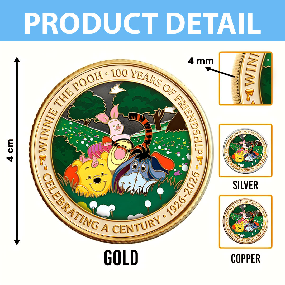 Winnie-the-Pooh 100th Anniversary Commemorative Coin – HOATT16609