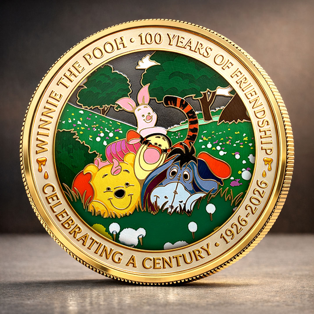 Winnie-the-Pooh 100th Anniversary Commemorative Coin – HOATT16609
