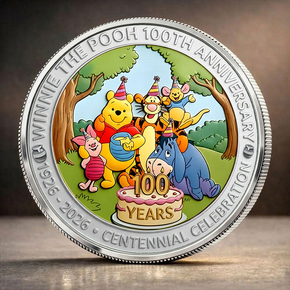 Winnie-the-Pooh 100th Anniversary Commemorative Coin – TANTN21776