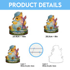 Winnie-the-Pooh 100th Anniversary Custom Shape Acrylic Light Box – TMTHU6703