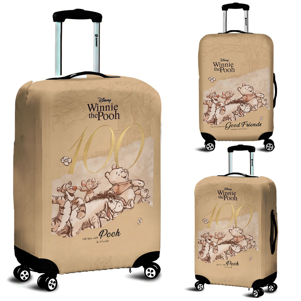Winnie-the-Pooh 100th Anniversary Luggage Cover – TMTHU3894