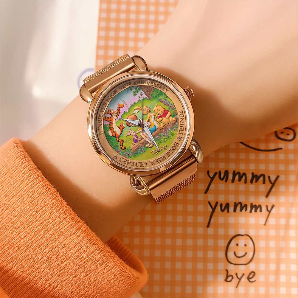 Winnie-the-Pooh 100th Anniversary Mesh Strap Quartz Watch – TMTHU4971