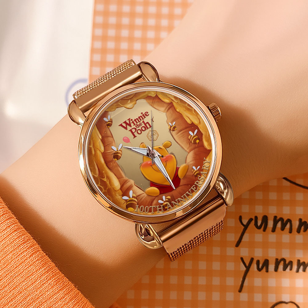 Winnie-the-Pooh 100th Anniversary Mesh Strap Quartz Watch – TMTHU6022