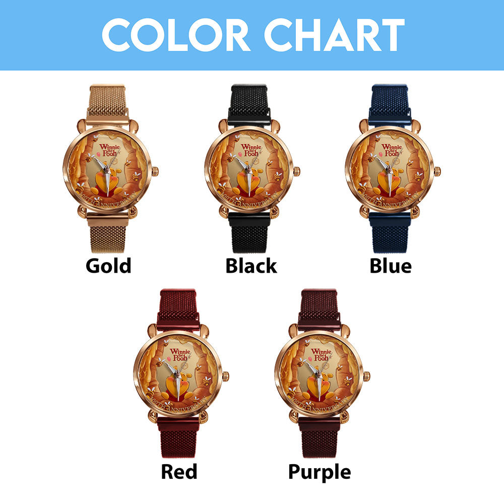 Winnie-the-Pooh 100th Anniversary Mesh Strap Quartz Watch – TMTHU6022