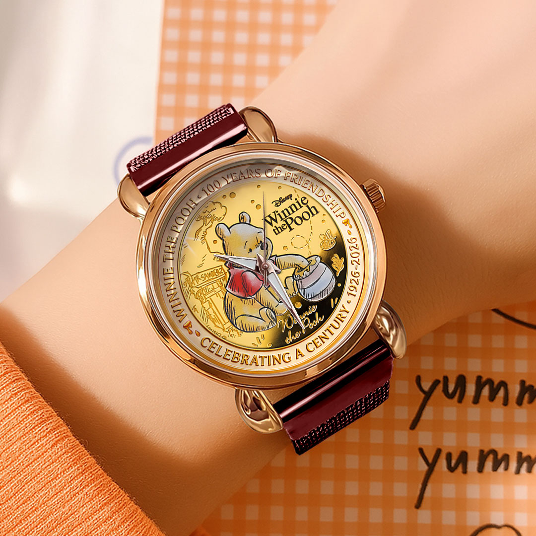 Winnie-the-Pooh 100th Anniversary Mesh Strap Quartz Watch – HOATT16478