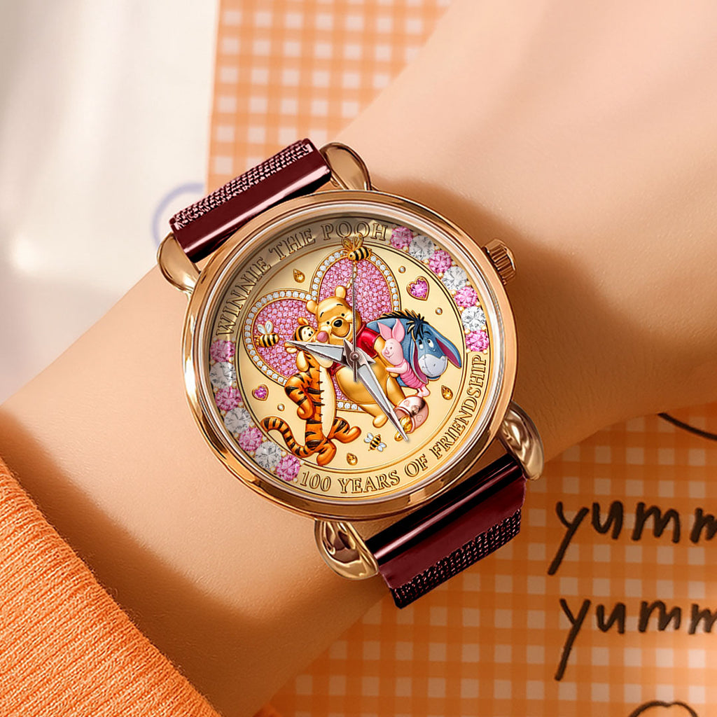 Winnie-the-Pooh 100th Anniversary Mesh Strap Quartz Watch – HOATT16677