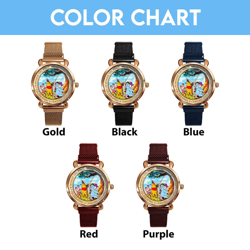 Winnie-the-Pooh 100th Anniversary Mesh Strap Quartz Watch – HOATT16933