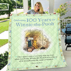 Winnie-the-Pooh 100th Anniversary Quilt Blanket – TMTHU4564