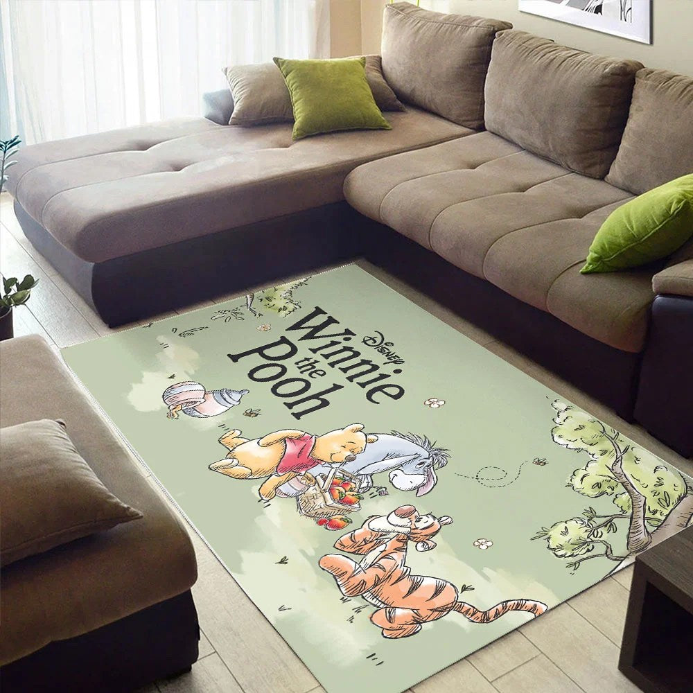 Winnie-the-Pooh 100th Anniversary Rectangular Rug – TMTHU9246