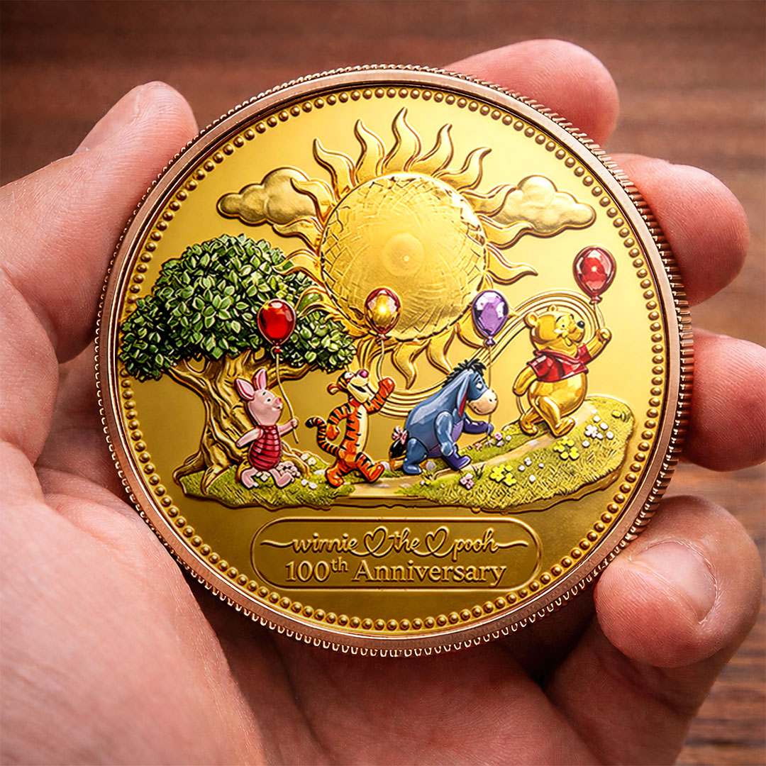 Winnie-the-Pooh 100th Anniversary Commemorative Coin – HOATT16698