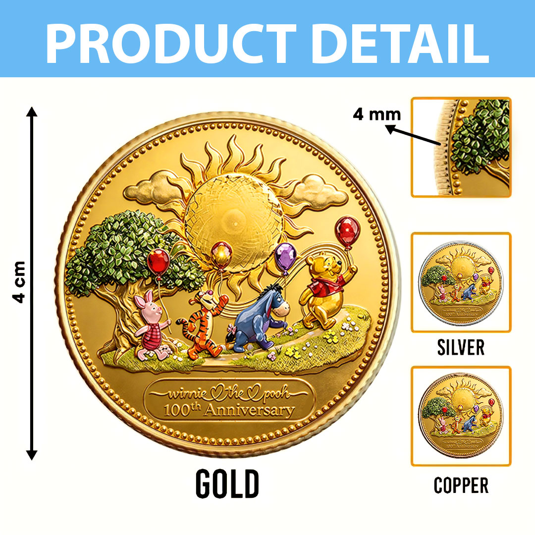 Winnie-the-Pooh 100th Anniversary Commemorative Coin – HOATT16698