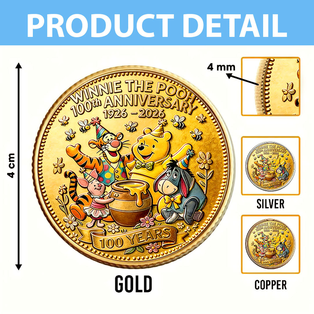 Winnie-the-Pooh 100th Anniversary Commemorative Coin – HOATT16702