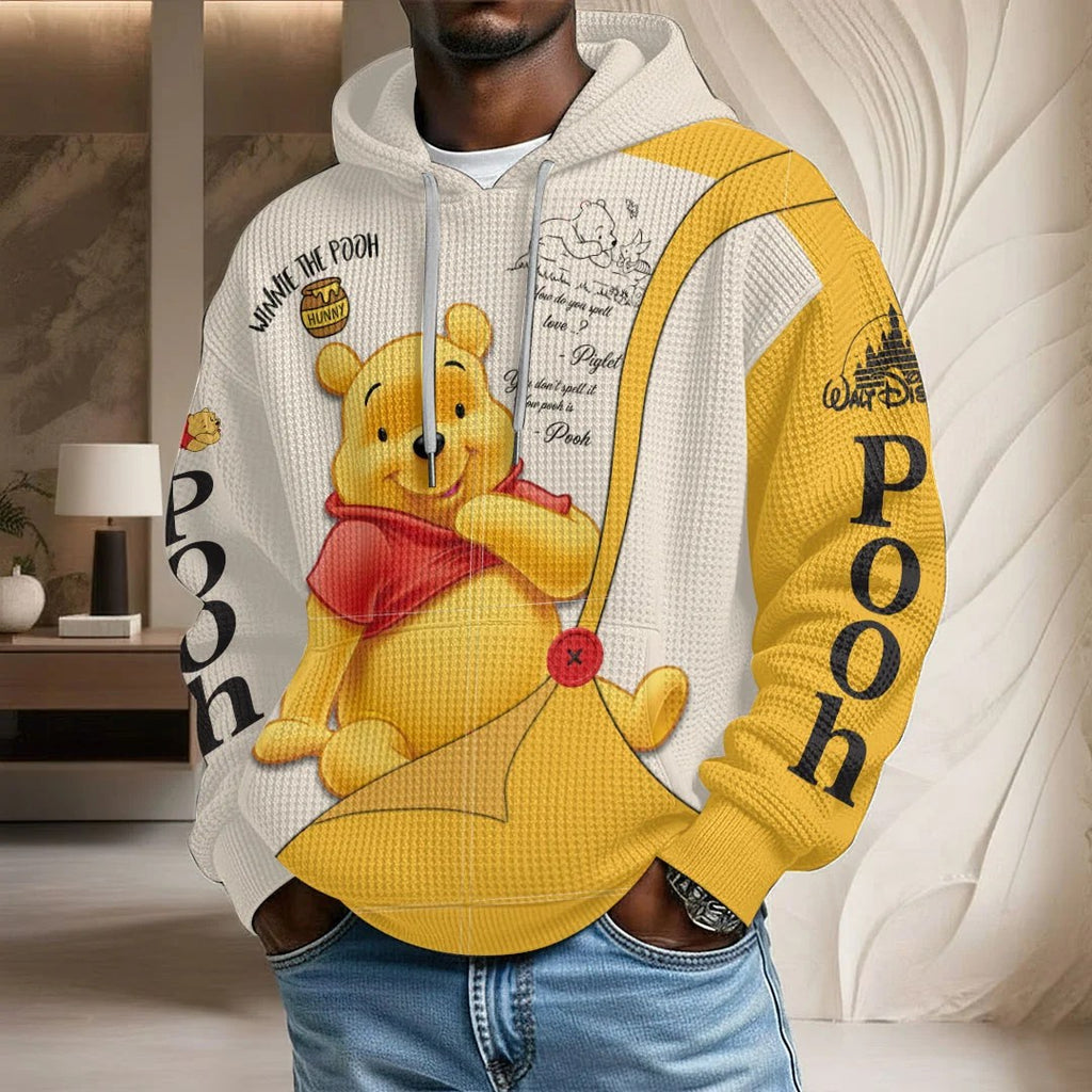 Winnie-the-Pooh 3D Unisex Waffle Hoodie – HOATT21115