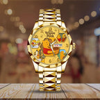 Winnie-the-Pooh Alloy Luxury Quartz Watch – TMTHU10106