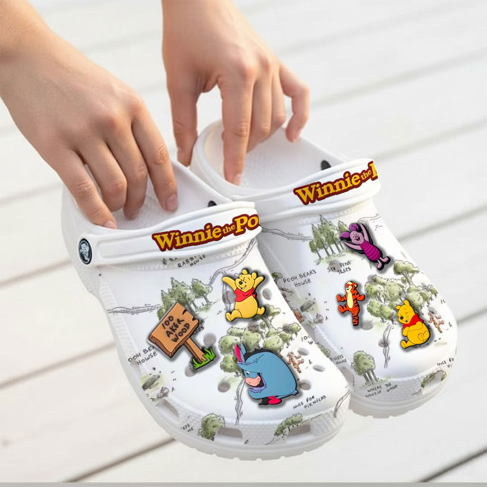 Winnie-the-Pooh Custom Clogs – TMTHU3543