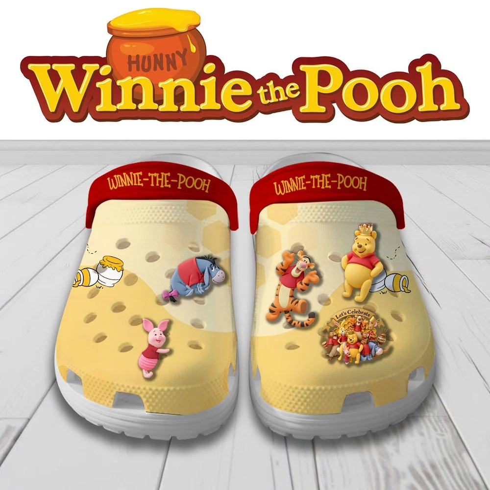 Winnie-the-Pooh Custom Clogs – TMTHU9472