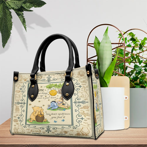 Winnie-the-Pooh Leather HandBag – TMTHU7783