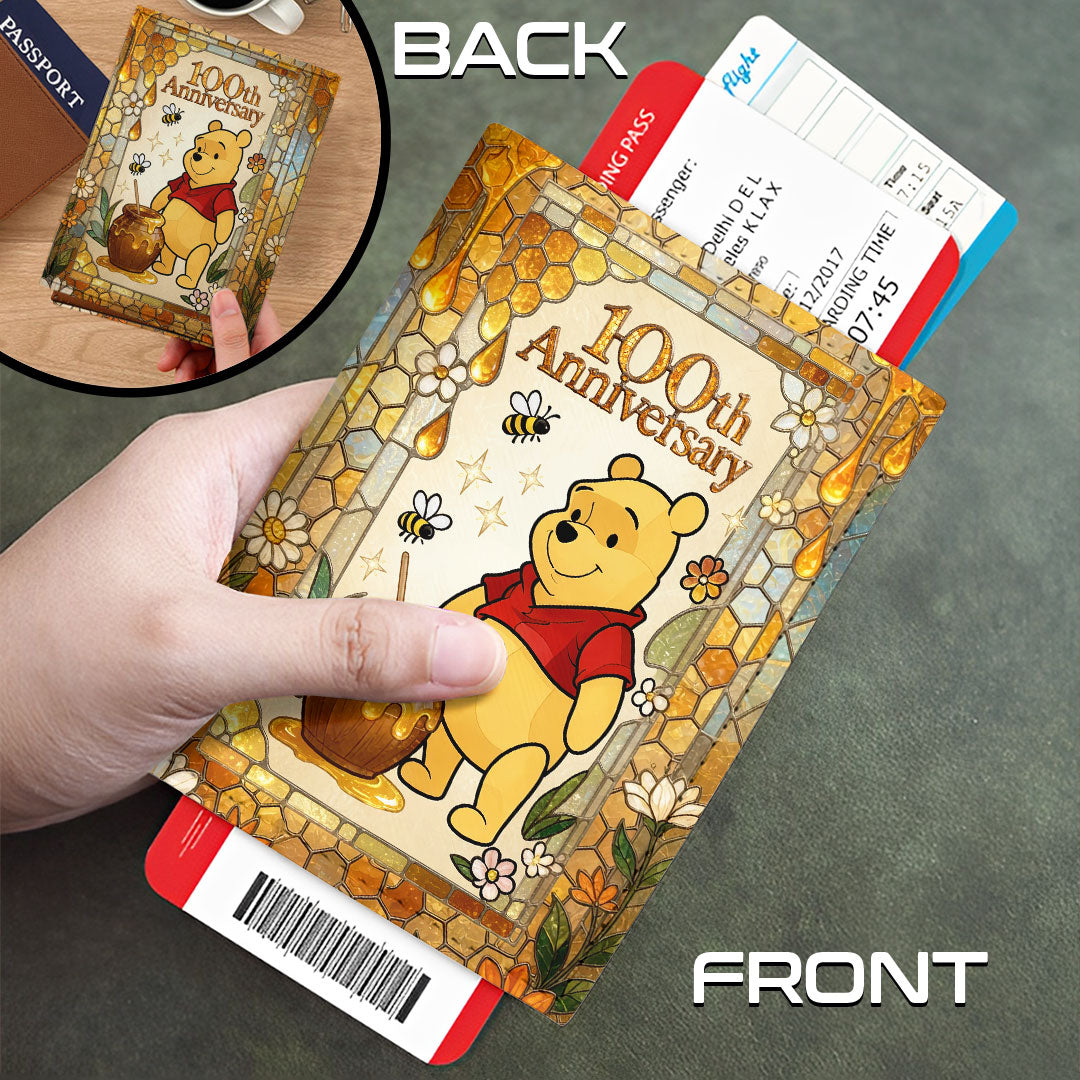 Winnie-the-Pooh Leather Passport Cover – HOATT18515