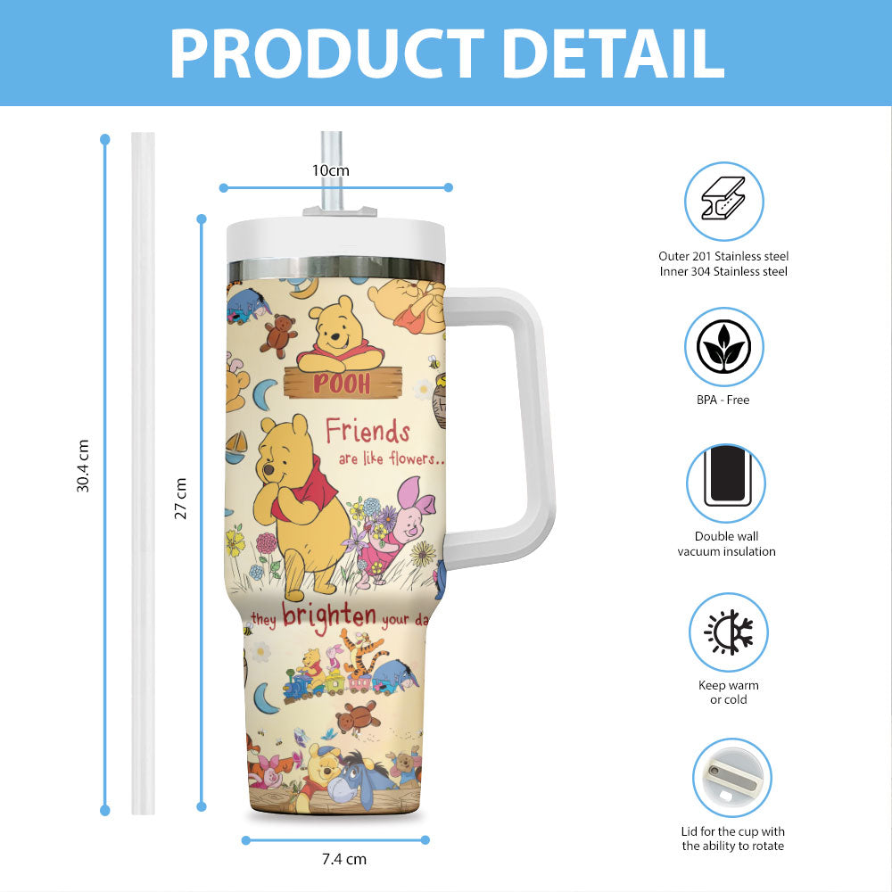 Personalized Winnie-the-Pooh 100th Anniversary 40oz Tumbler – HOATT16082