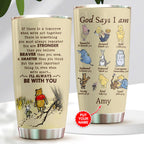 Personalized Winnie-the-Pooh 100th Anniversary Tumbler Cup – VANDH5120
