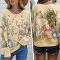 Winnie-the-Pooh Round Neck Raglan Sleeve Sweatshirt – TMTHU9287