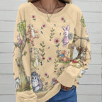 Winnie-the-Pooh Round Neck Raglan Sleeve Sweatshirt – TMTHU9287