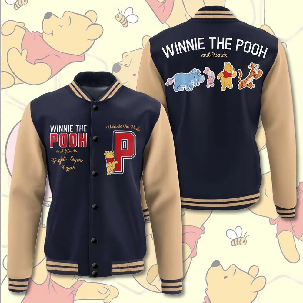Winnie-the-Pooh Varsity Jacket – TMTHU9515