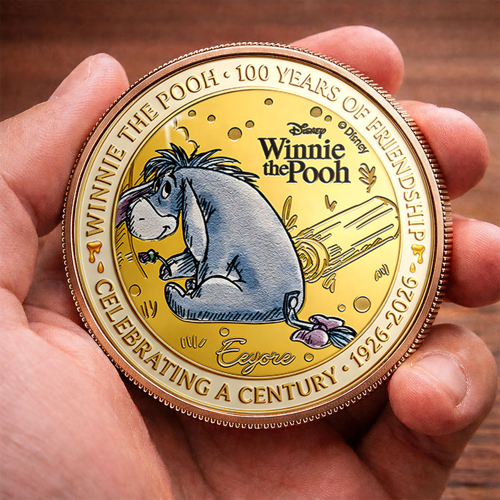Winnie-the-Pooh x Eeyore 100th Anniversary Commemorative Coin – HOATT16673