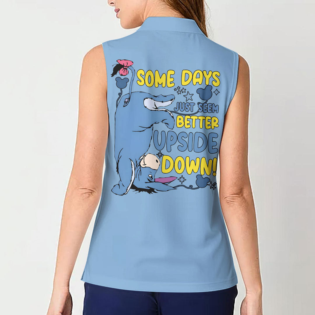 Winnie-the-Pooh x Eeyore Women Sleeveless Polo Shirt – HOATT16847