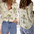 Winnie-the-Pooh 3D Women Linen Shirt – TANTN22231